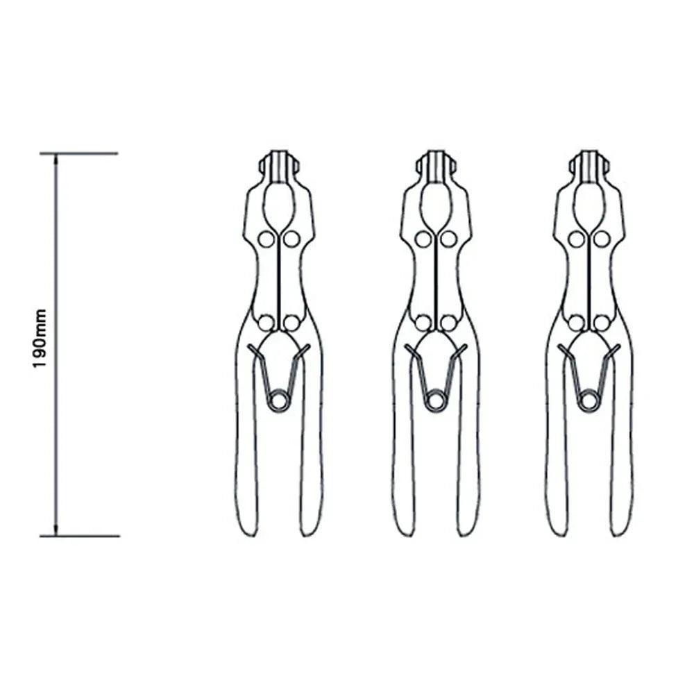 Tenaza pico de pato profesional - La Tendeta del Cuero