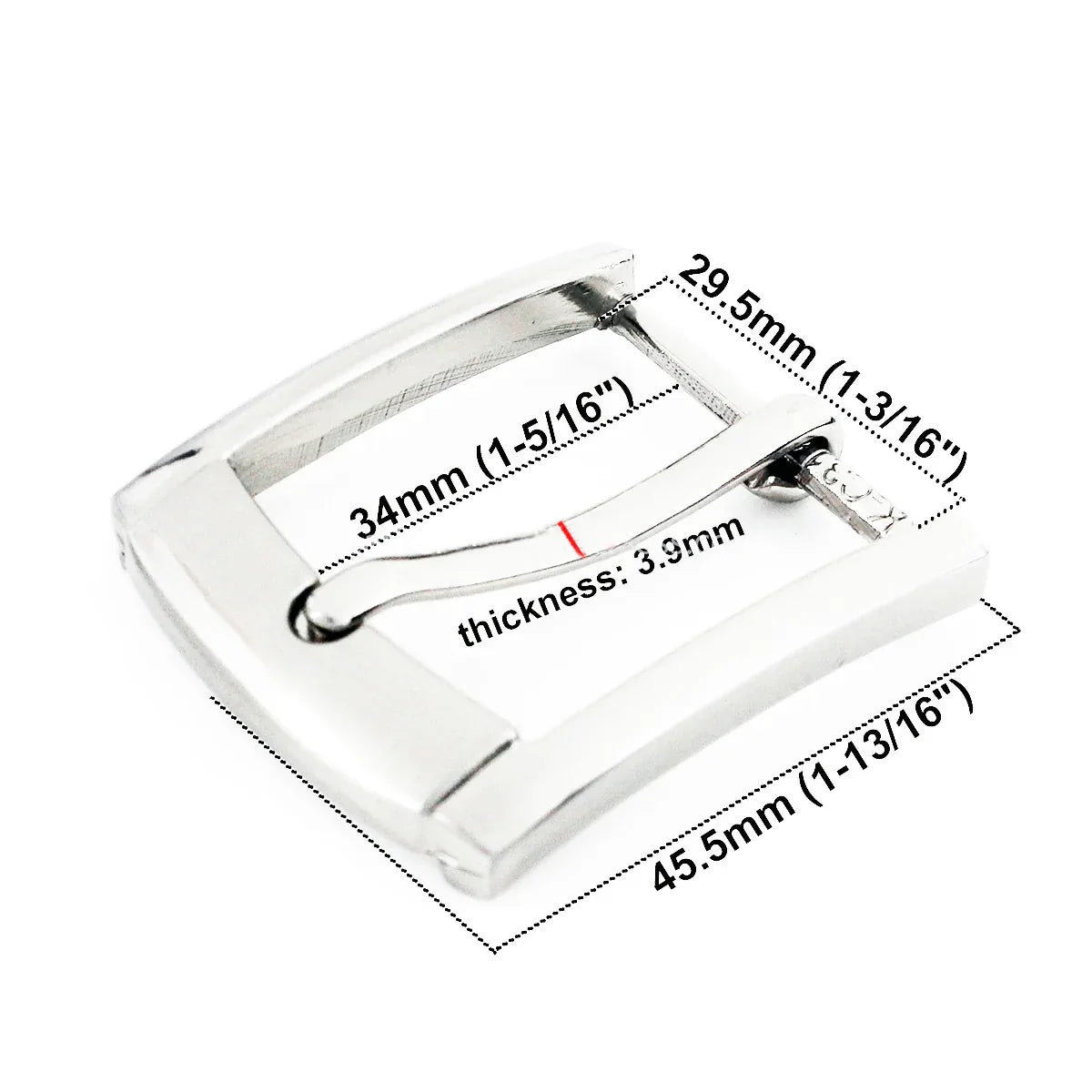 Hebillas para cinturon de pase 30 mm - La Tendeta del Cuero