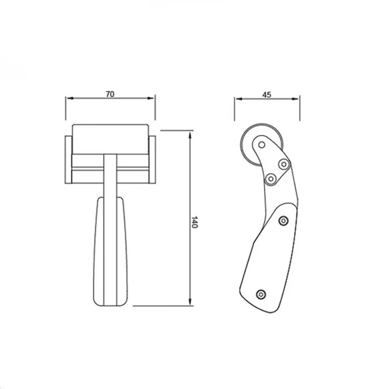 Rodillo de acero profesional