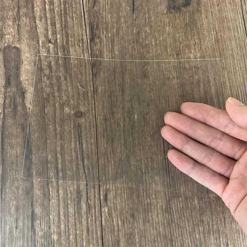 Hojas de plastico transparentes 1 ud. - La Tendeta del Cuero