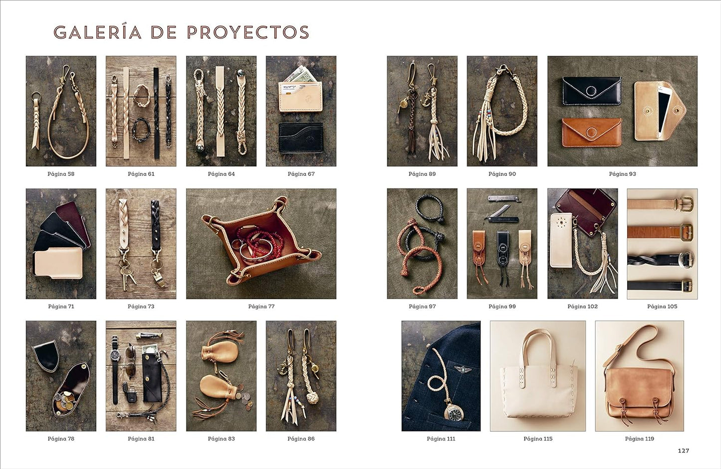 Manual Del Cuero: 20 proyectos artesanales paso a paso - La Tendeta del Cuero