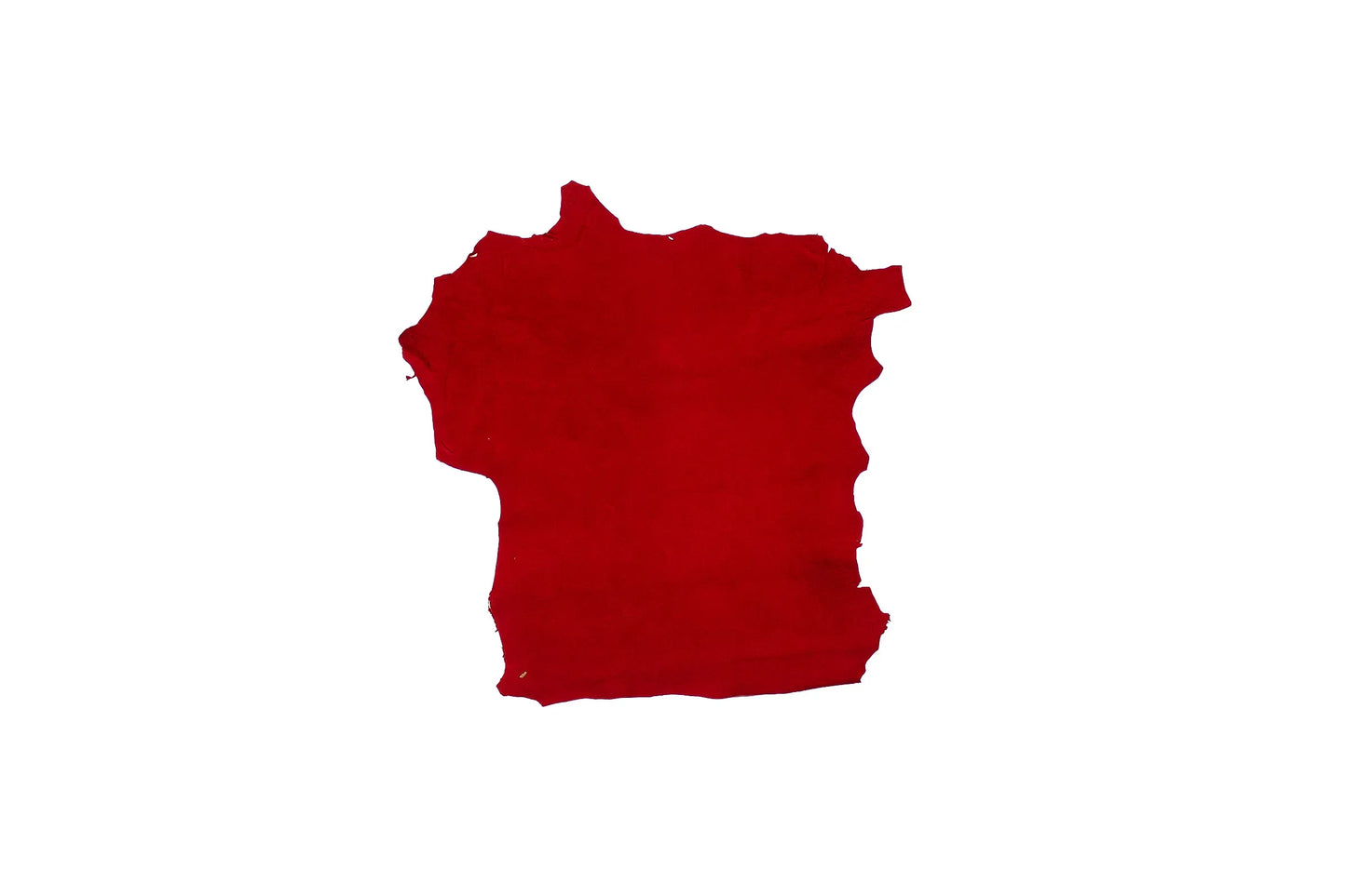 Piel de ante rojo - La Tendeta del Cuero