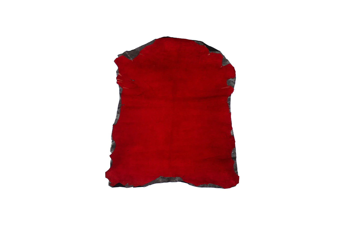 Piel de ante rojo oscuro - La Tendeta del Cuero