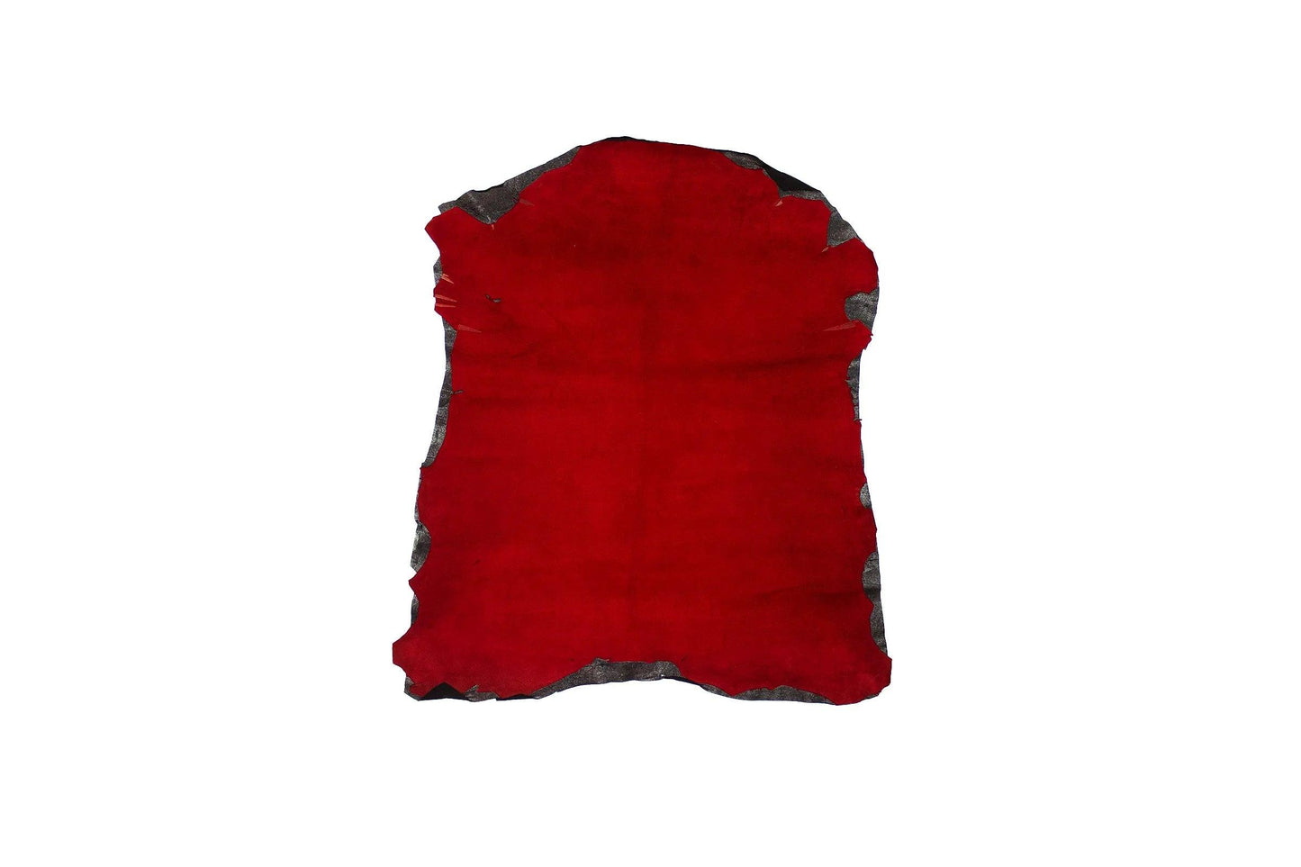 Piel de ante rojo oscuro - La Tendeta del Cuero