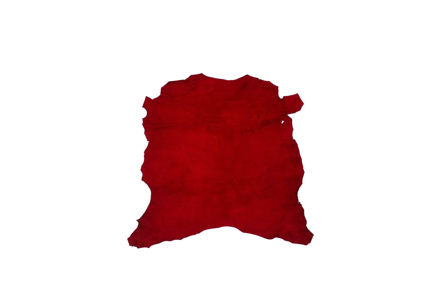 Piel de ante rojo oscuro - La Tendeta del Cuero