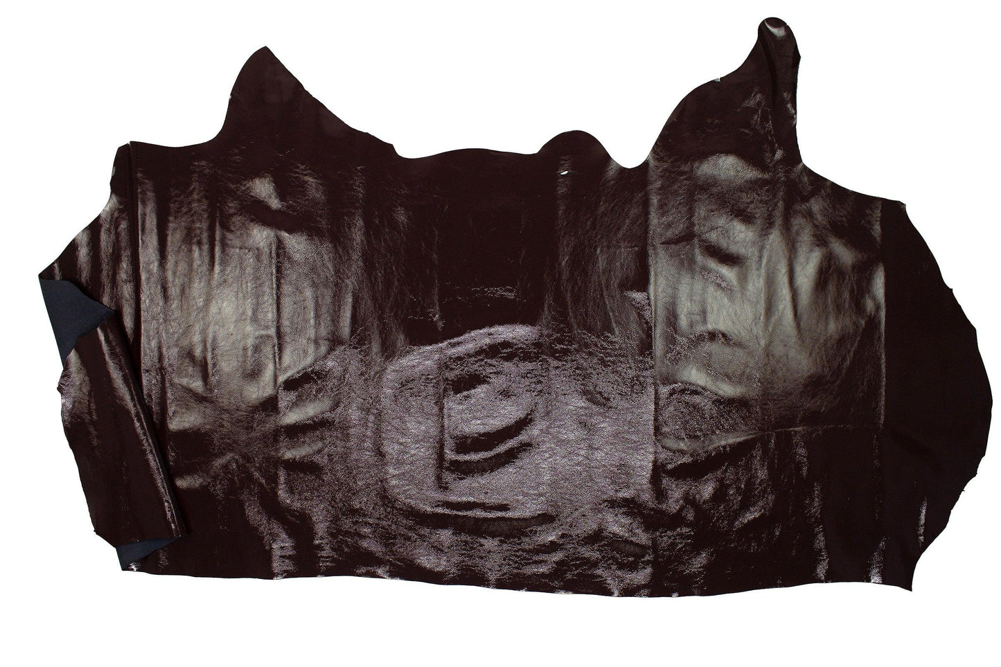 Piel de charol arrugado rioja - La Tendeta del Cuero