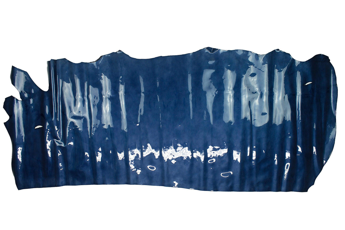 Pacific blue patent leather
