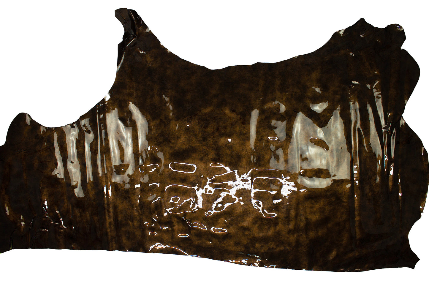 Piel de charol bronce envejecido