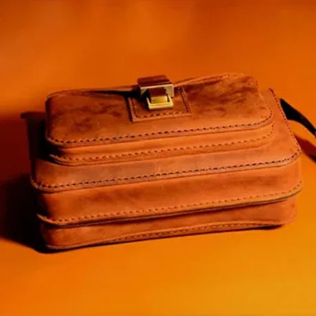 Plantilla cartera de mano grande - La Tendeta del Cuero