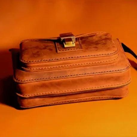 Plantilla cartera de mano grande - La Tendeta del Cuero