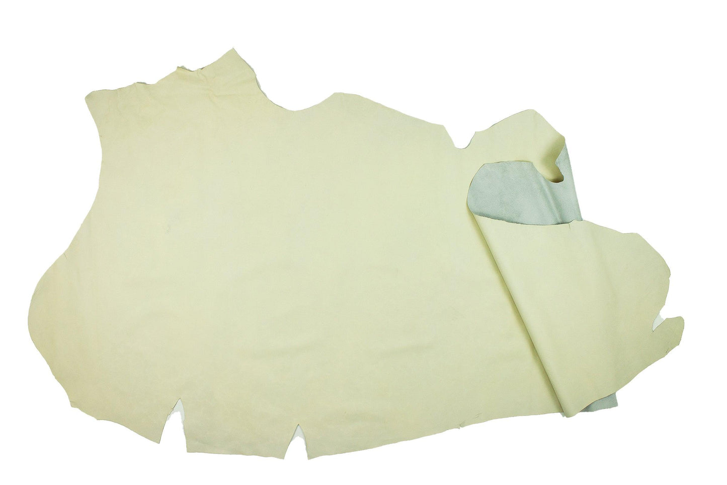 Piel de forro vacuno beige crema - La Tendeta del Cuero