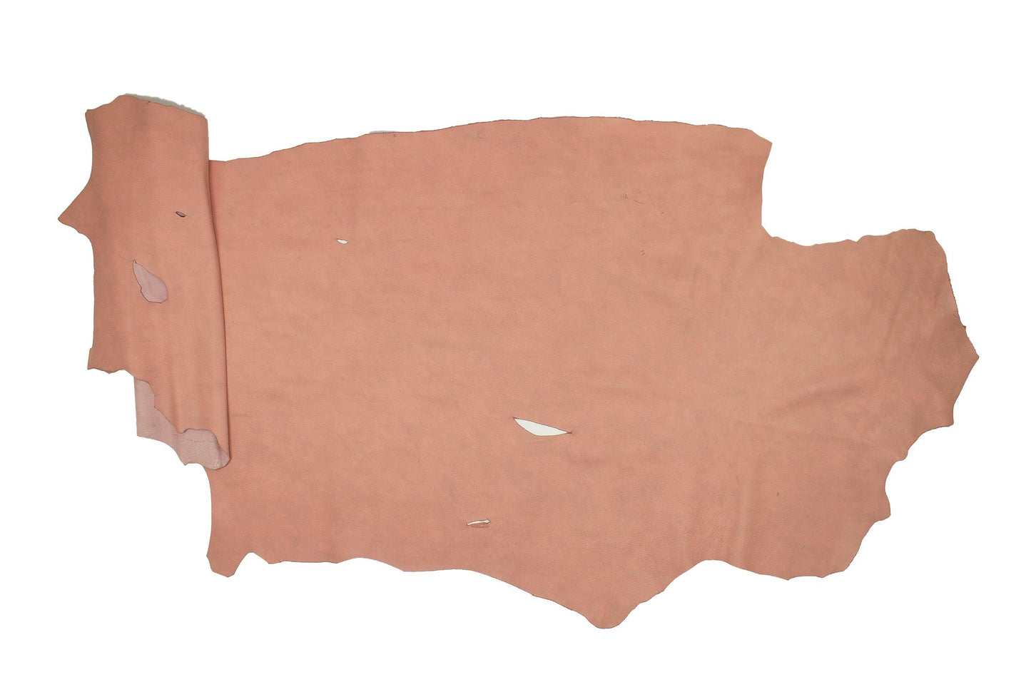 Piel de forro vacuno rosa palo ahumado - La Tendeta del Cuero