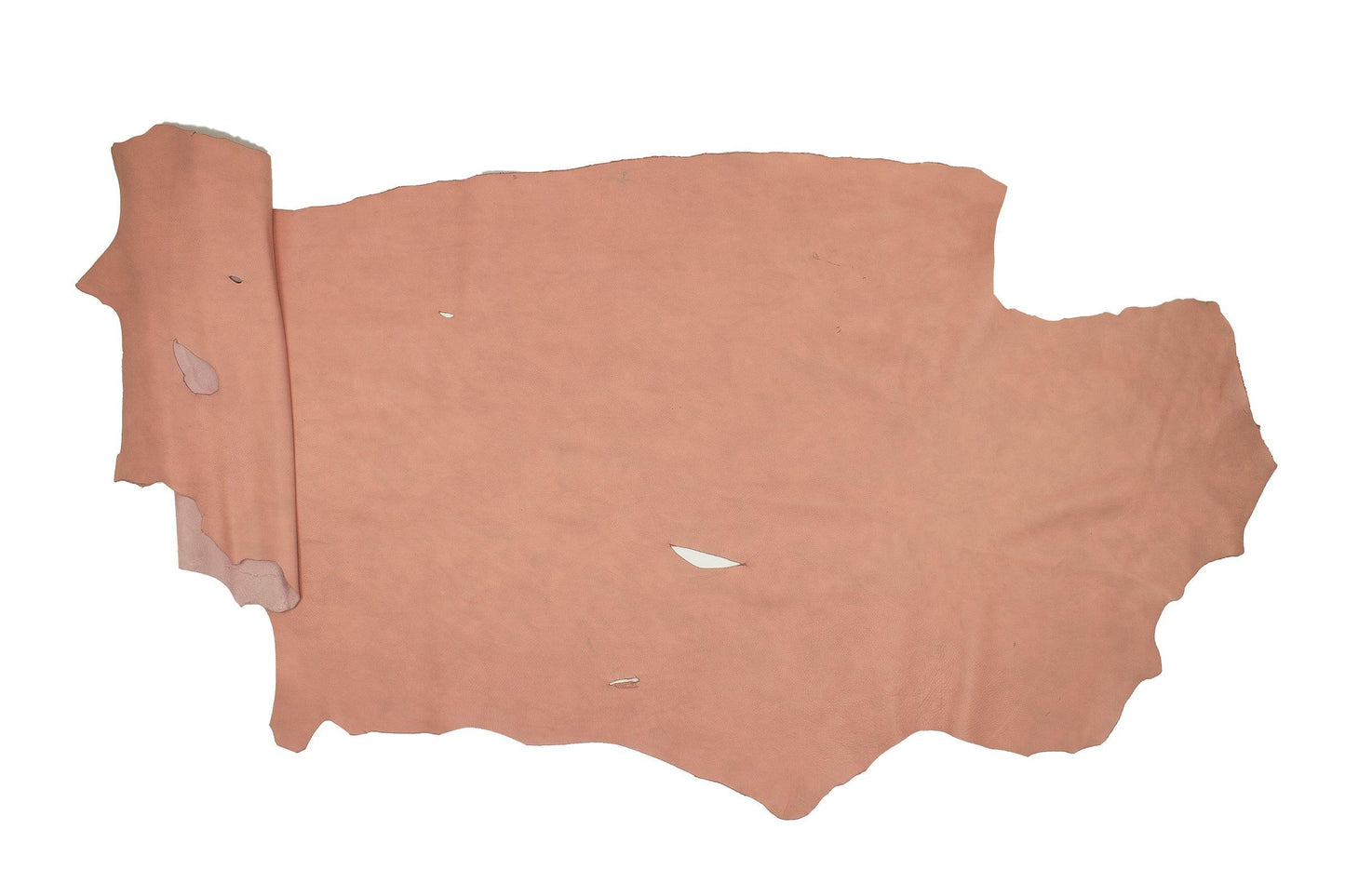 Piel de forro vacuno rosa palo ahumado - La Tendeta del Cuero
