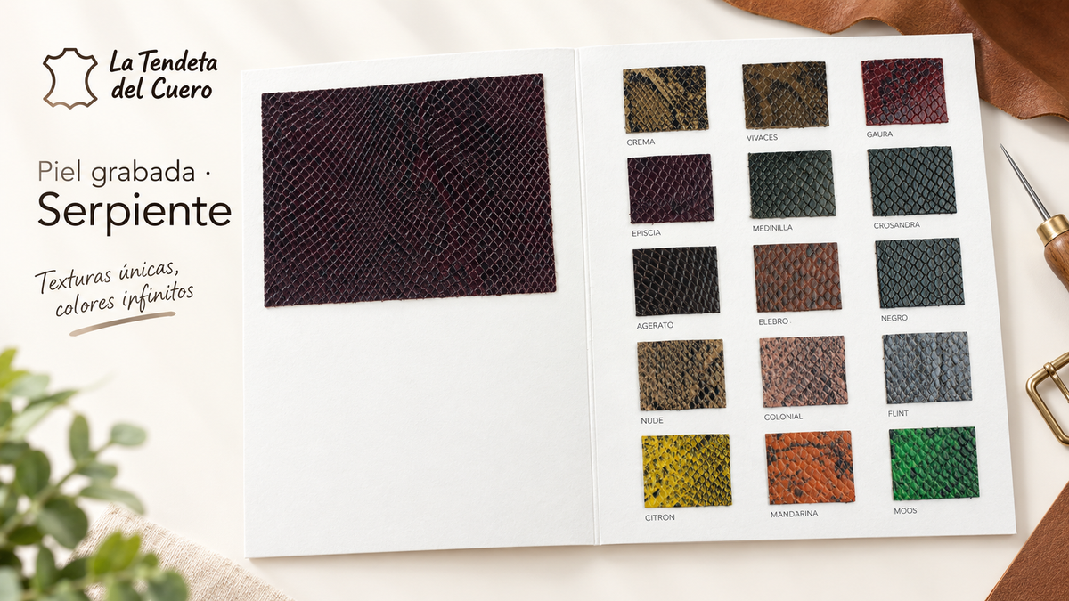Coleccion Vacuno Grabado Serpiente CONTINUIDAD