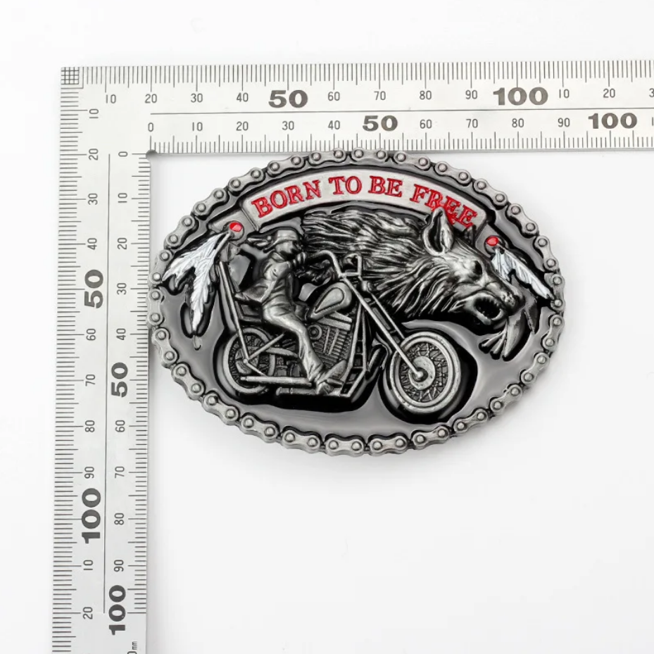 Hebilla para cinturon Born to be free - La Tendeta del Cuero