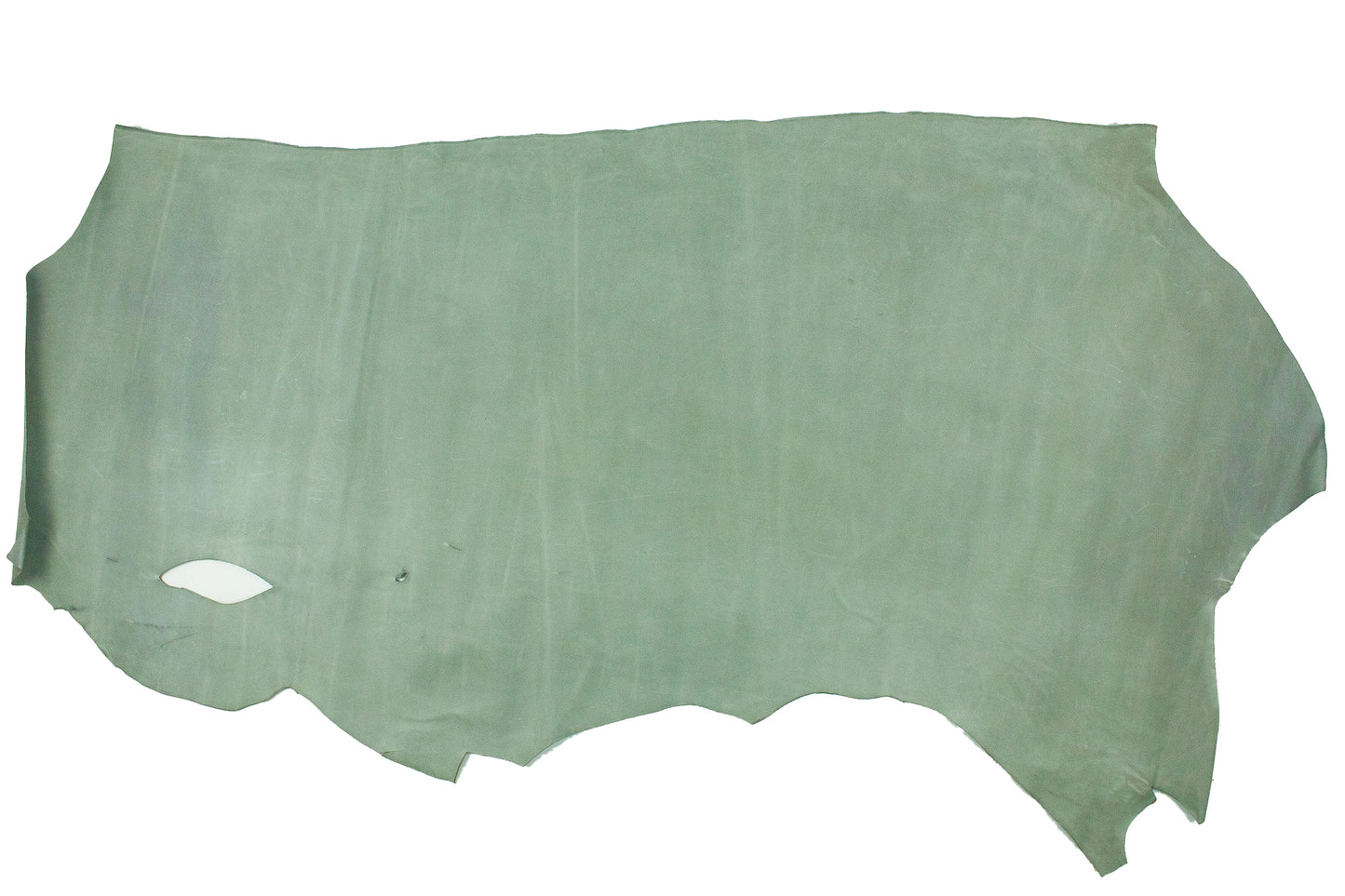 Rustic waxed cowhide, aged grey