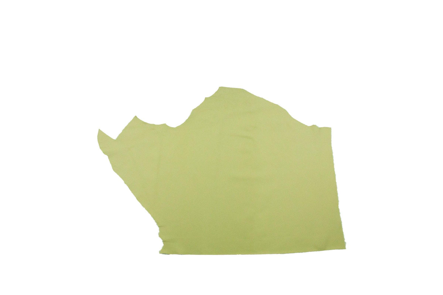 Trozo de piel vacuno grabado amarillo jengibre - La Tendeta del Cuero