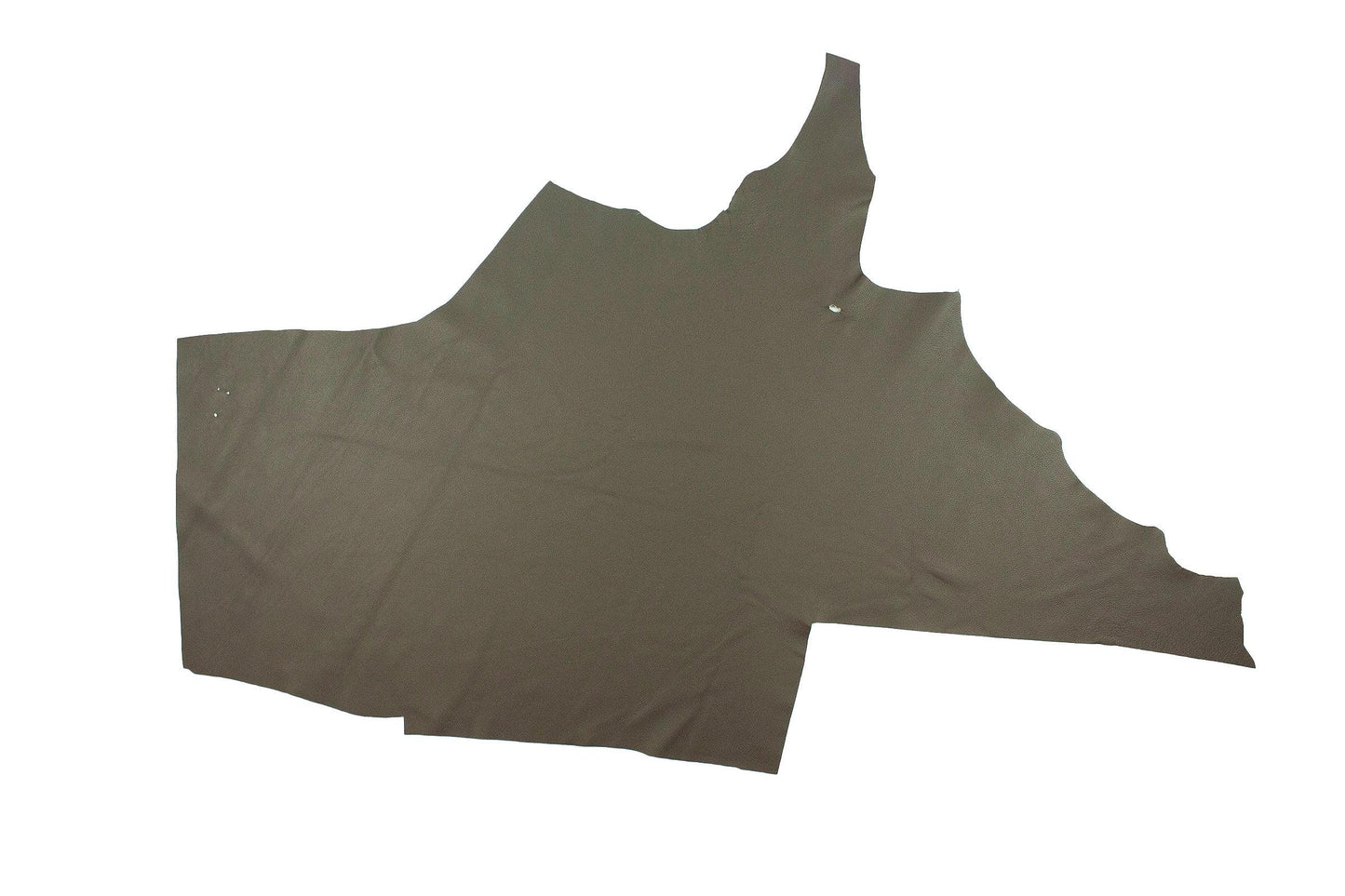 Trozo de piel vacuno bombeado gris - La Tendeta del Cuero