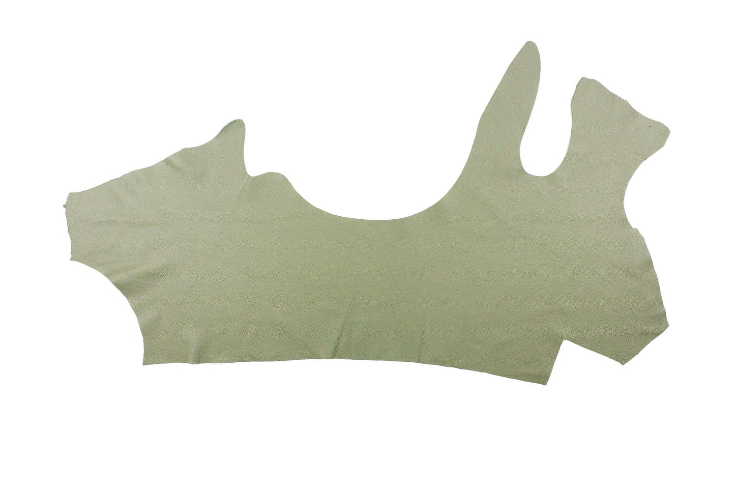 Trozo de piel vacuno bombeado gris - La Tendeta del Cuero