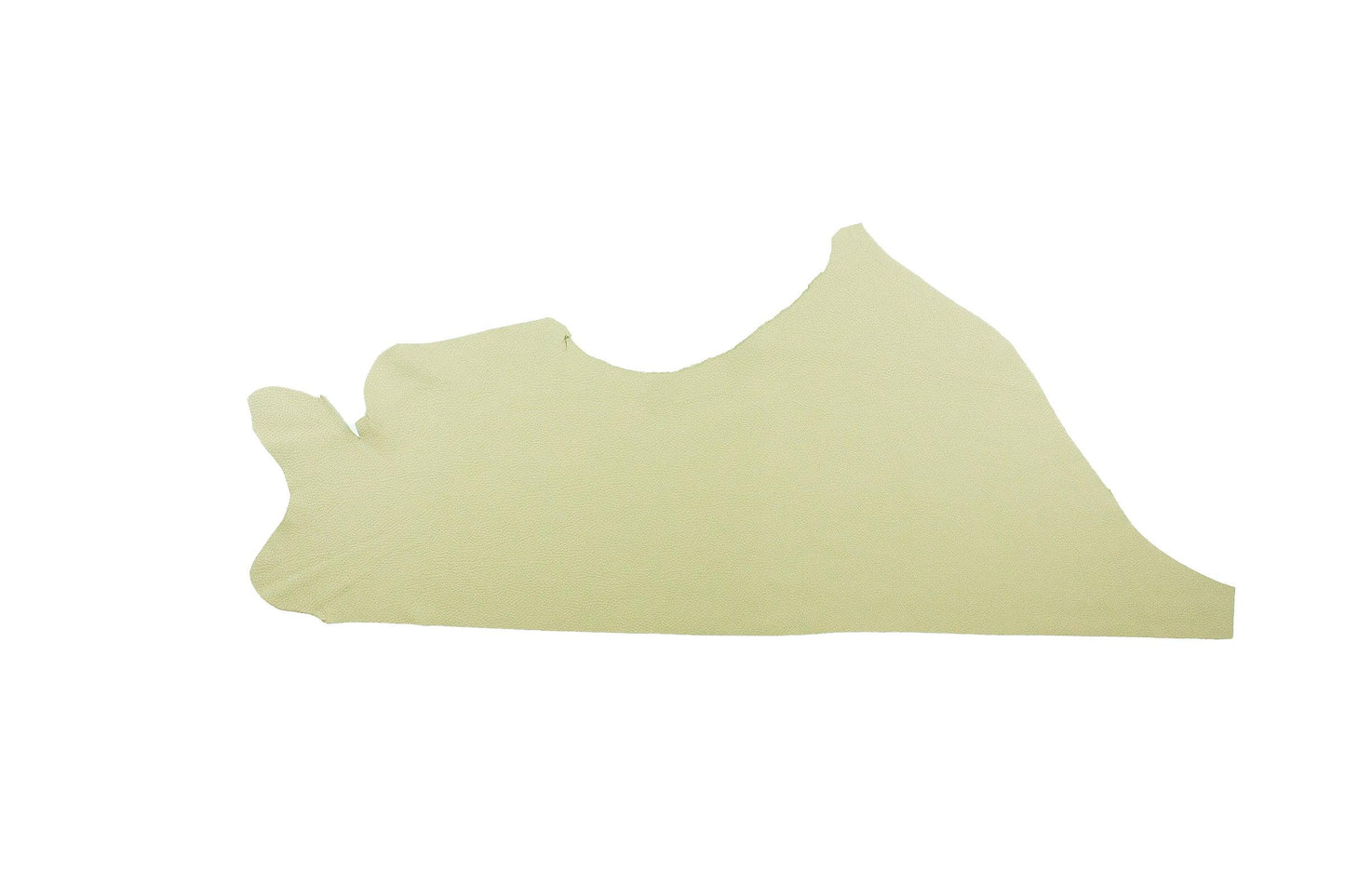 Trozo de piel vacuno bombeado beige - La Tendeta del Cuero