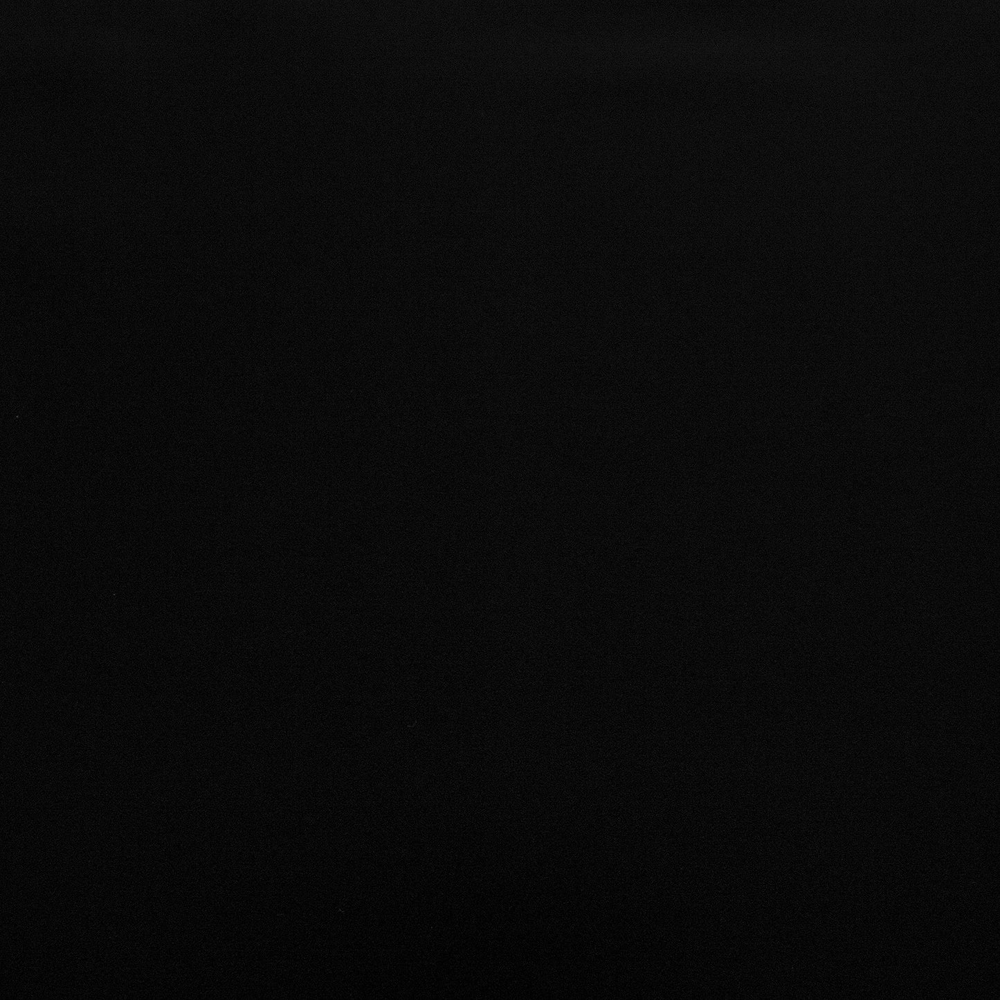 Tejido raso negro - reves felpa negra