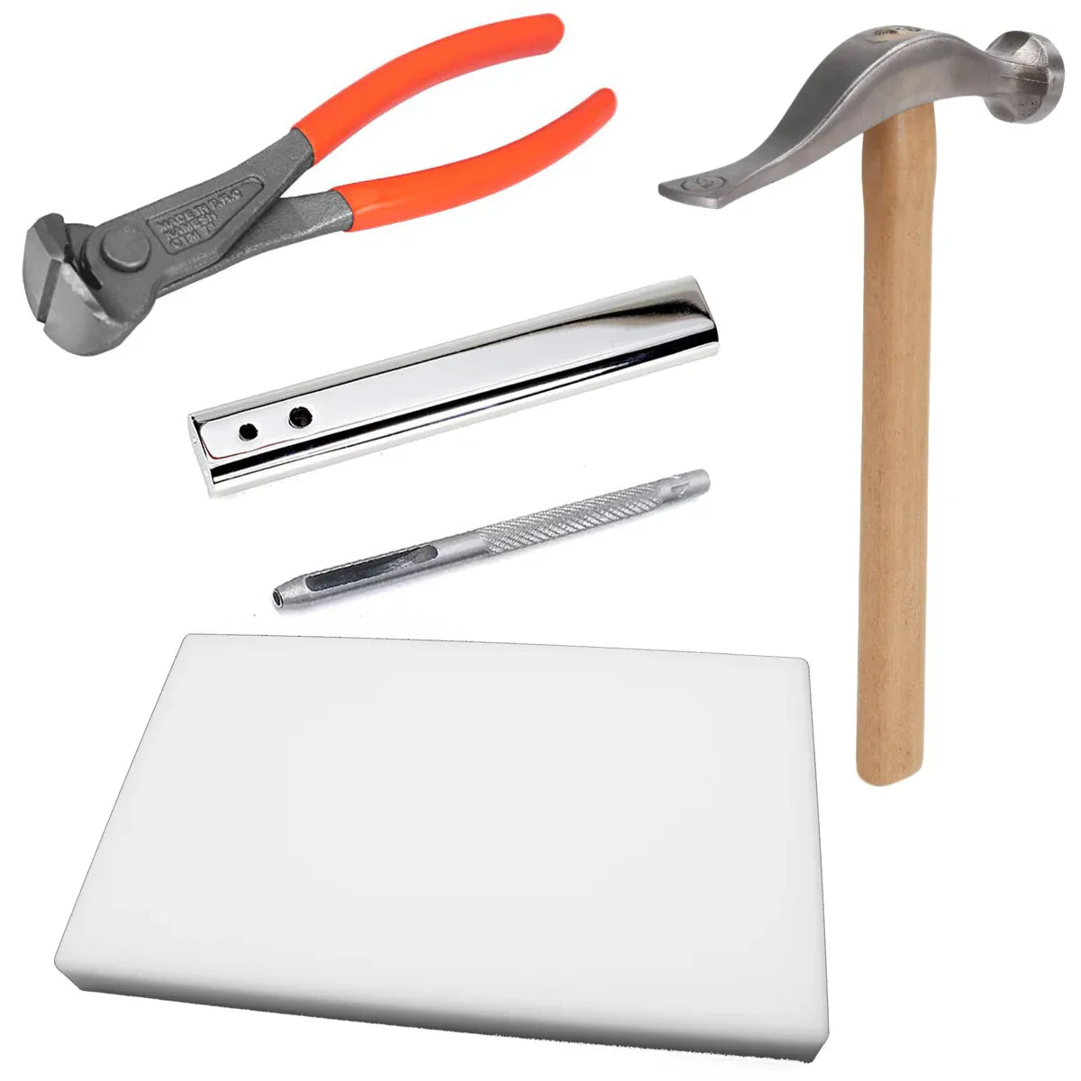 Kit para instalar remaches permanentes - Avanzado - La Tendeta del Cuero