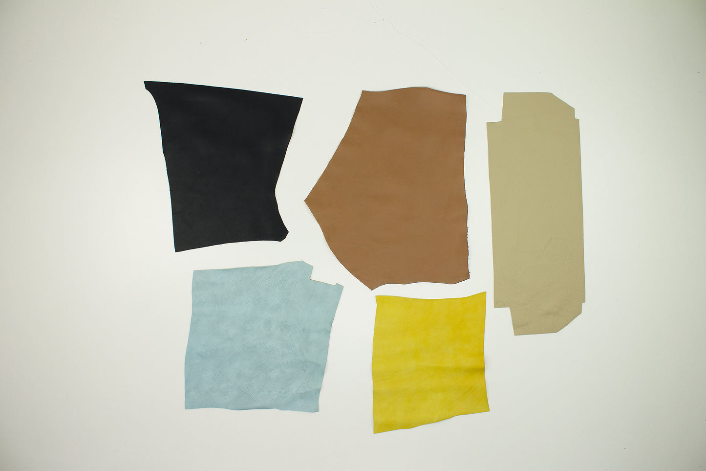 Lote 5 trozos de vacuno varios colores