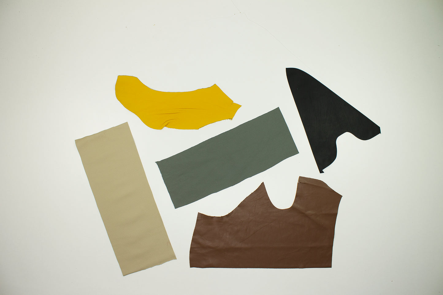 Lote 5 trozos de vacuno varios colores