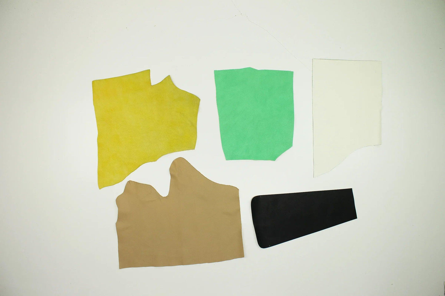 Lote 5 trozos de vacuno varios colores - La Tendeta del Cuero