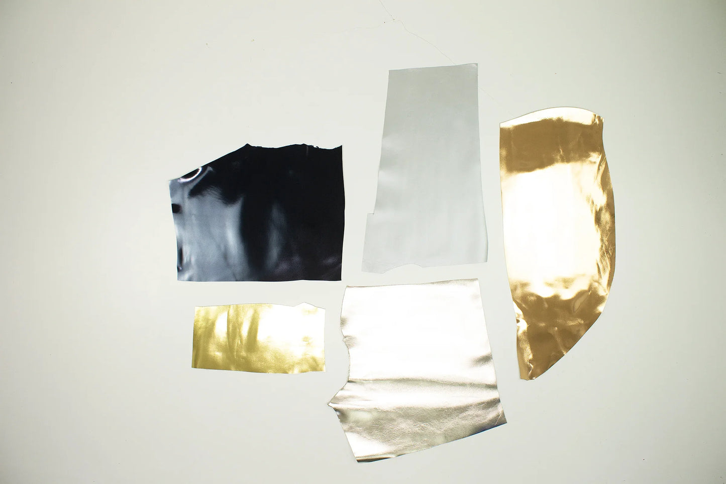 Lote 5 trozos de laminado varios colores - La Tendeta del Cuero