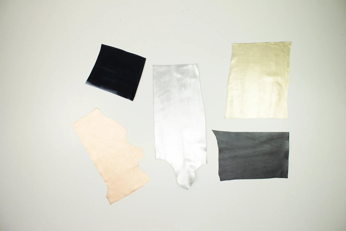 Lote 5 trozos de laminado varios colores - La Tendeta del Cuero