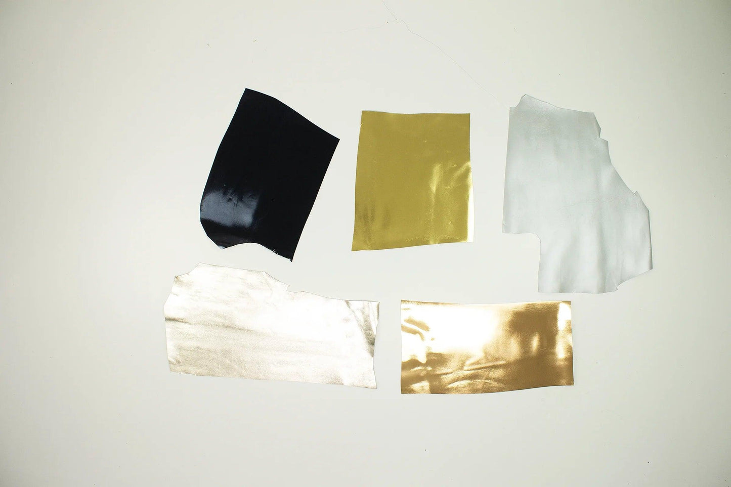 Lote 5 trozos de laminado varios colores - La Tendeta del Cuero