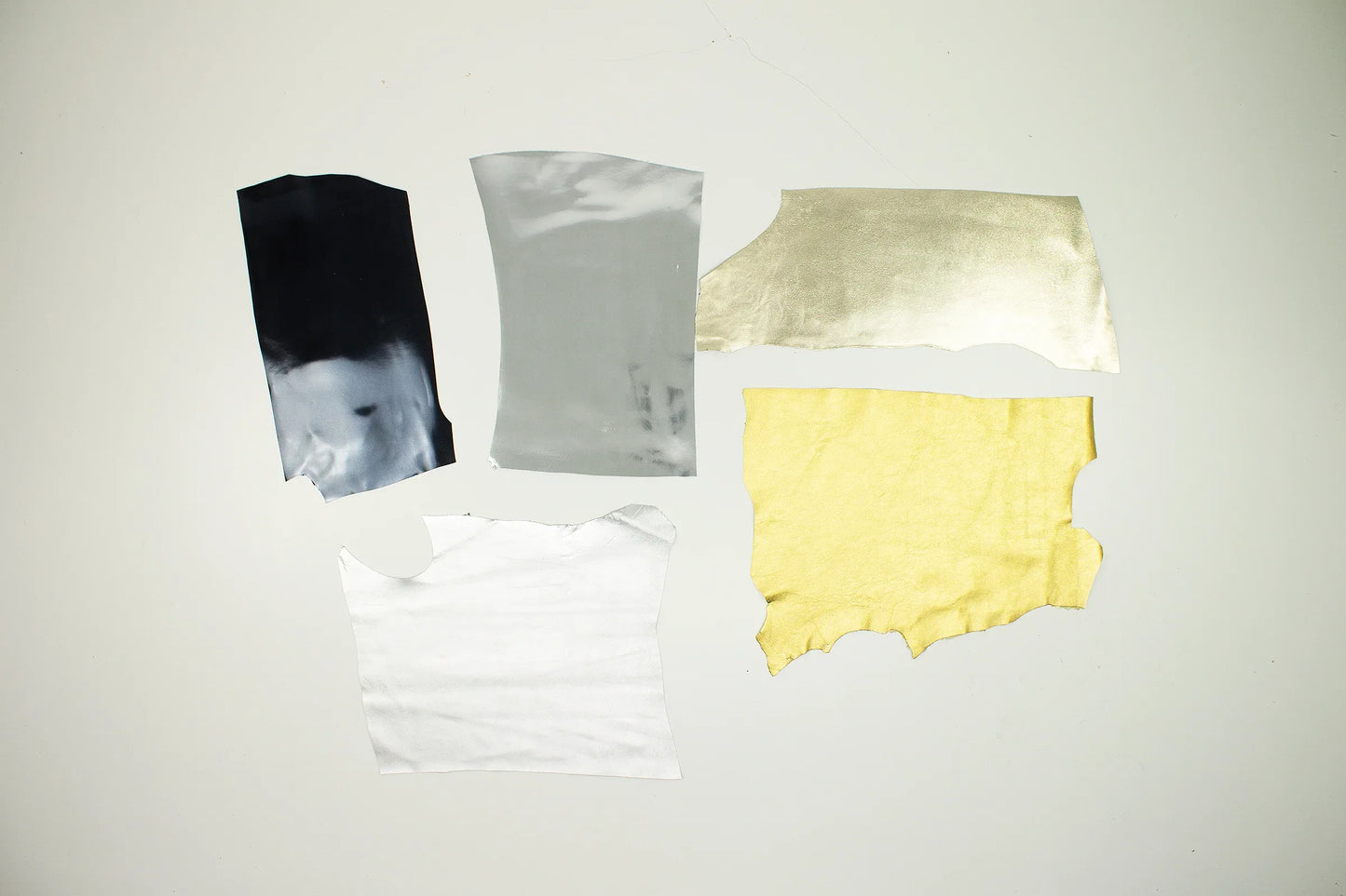 Lote 5 trozos de laminado varios colores - La Tendeta del Cuero