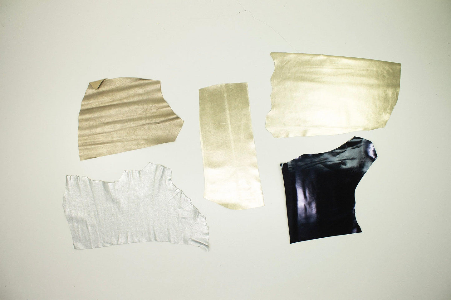 Lote 5 trozos de laminado varios colores