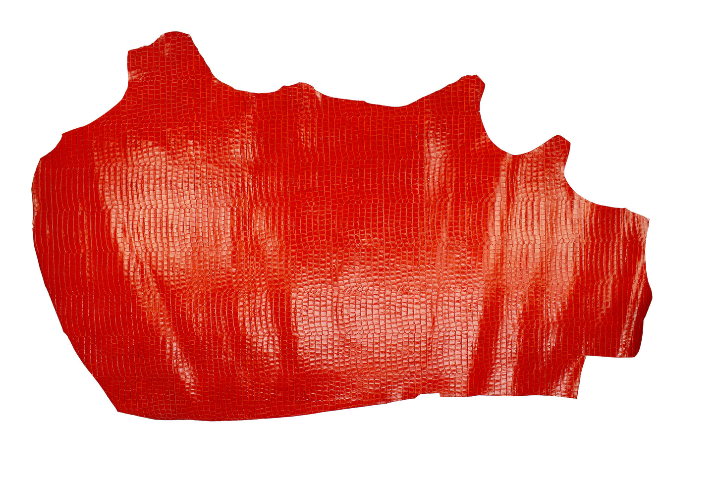 Piel de grabado coco naranja