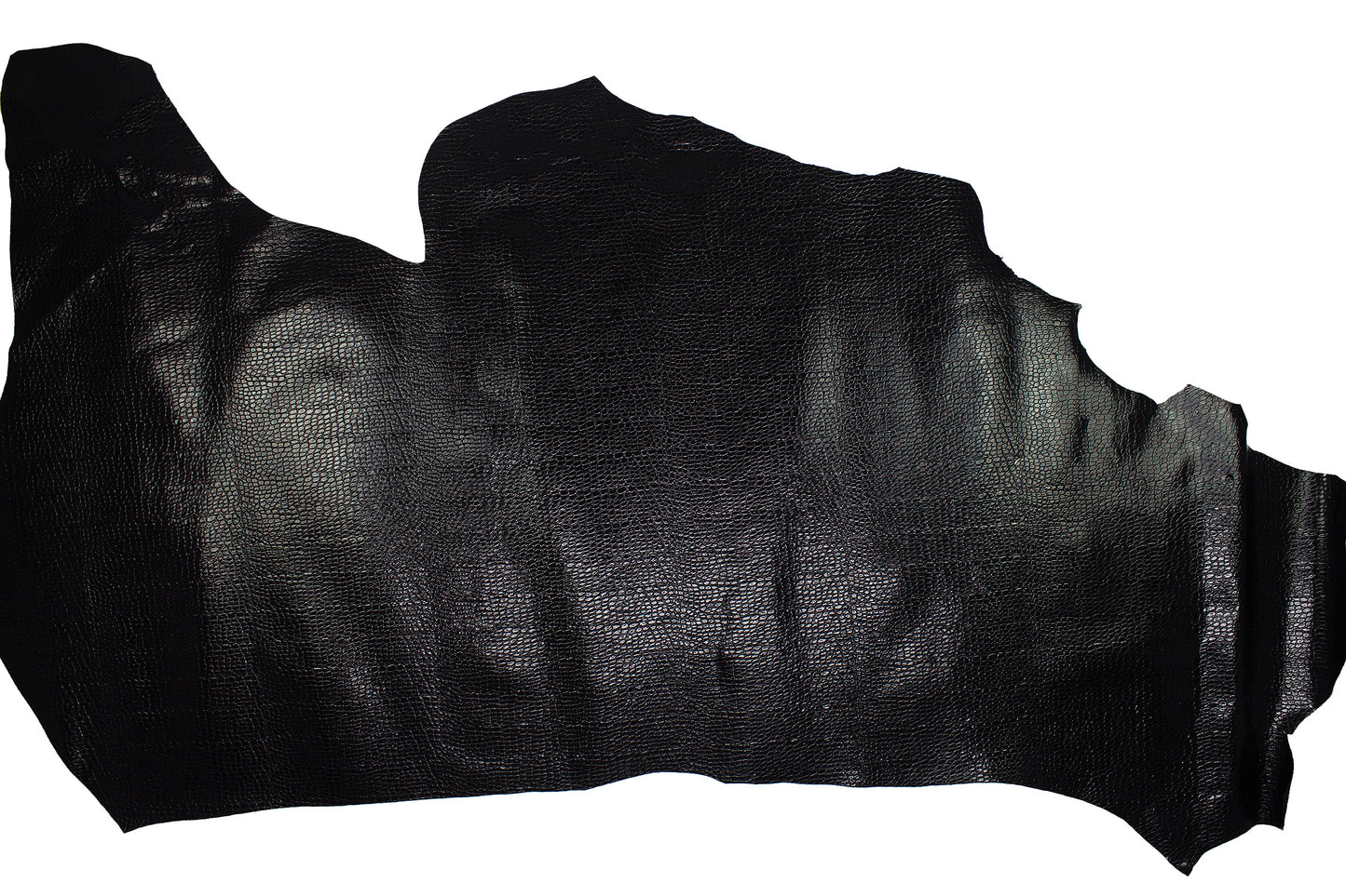 Piel de grabado coco negro brillo