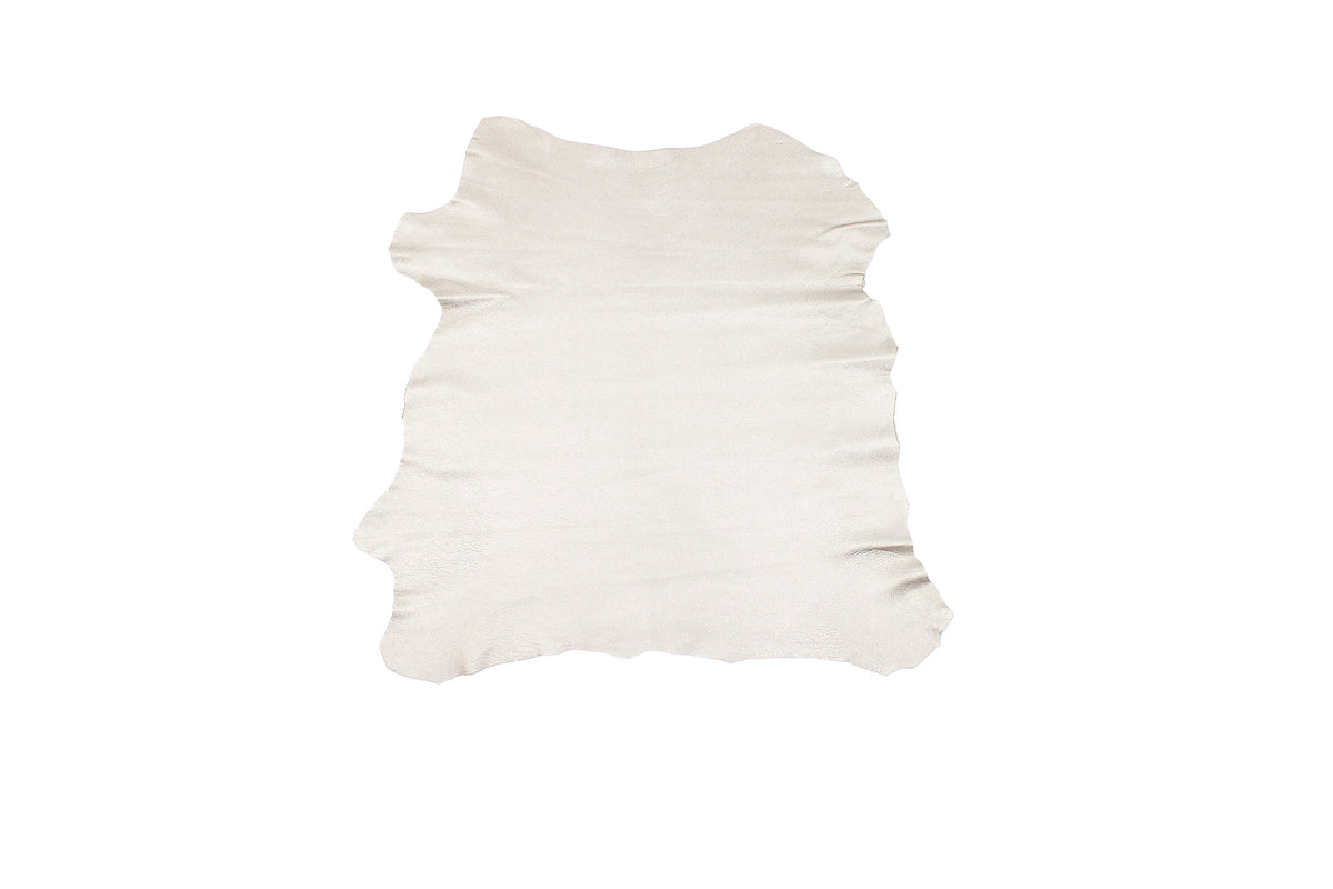 Trozo de piel cordero rustico laminado oro rosa