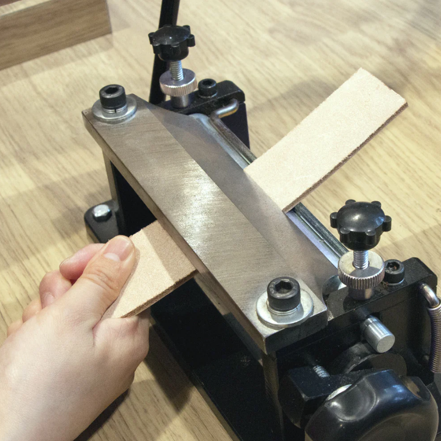 Ivan Leathercraft Deluxe Manual Skiving Machine