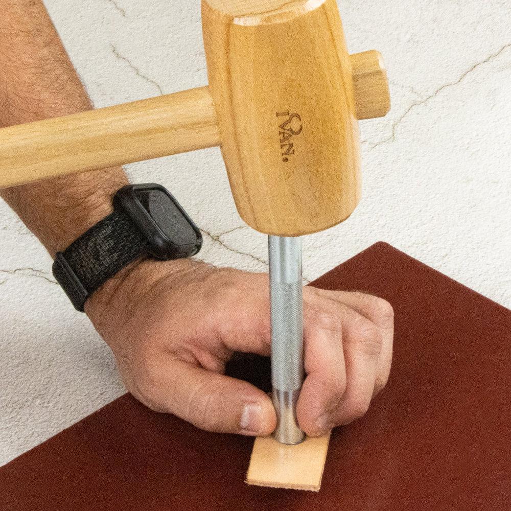 Maza de madera estilo japones Ivan Leathercraft - La Tendeta del Cuero