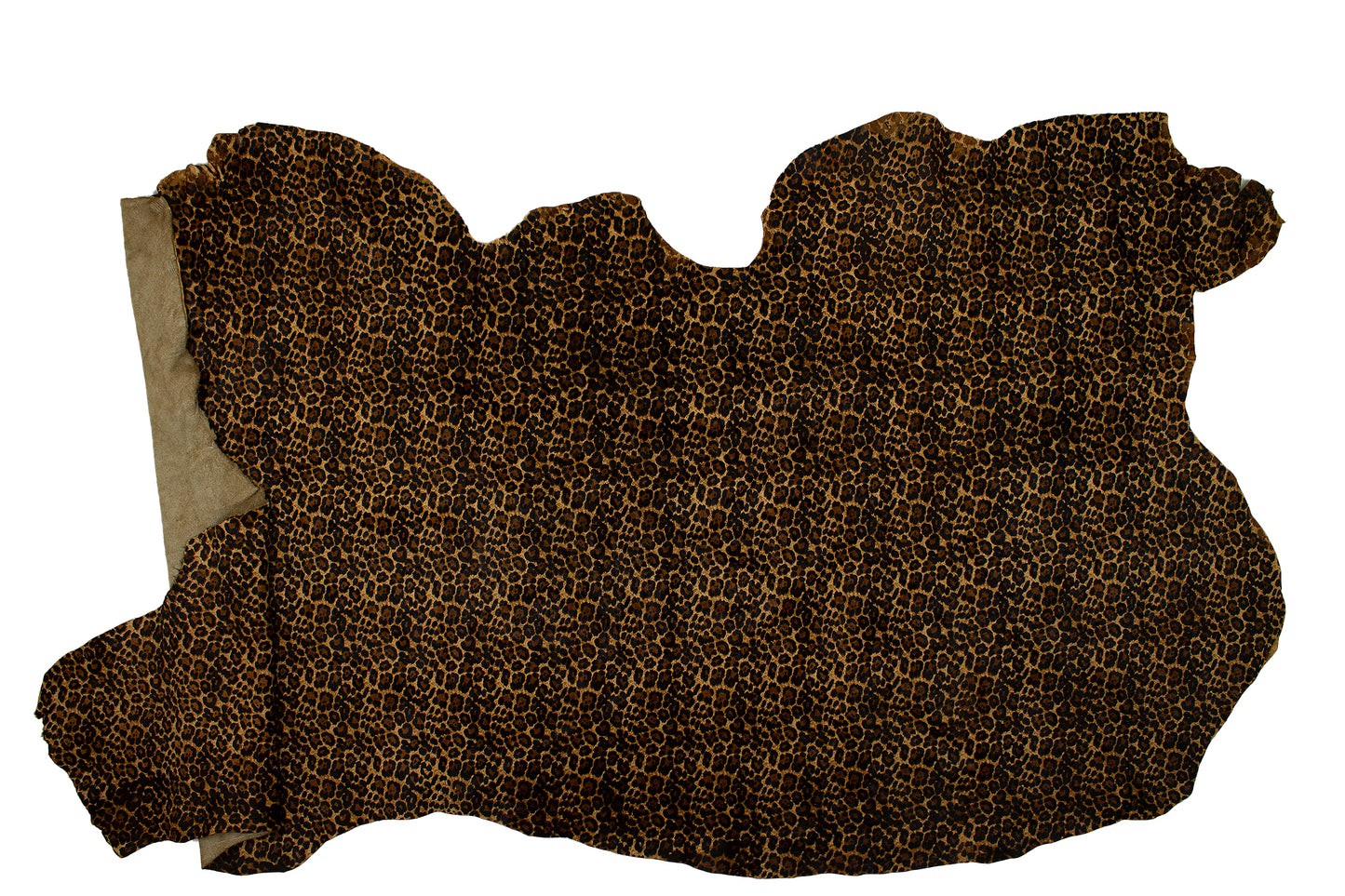 Camel Leopard Hair Skin