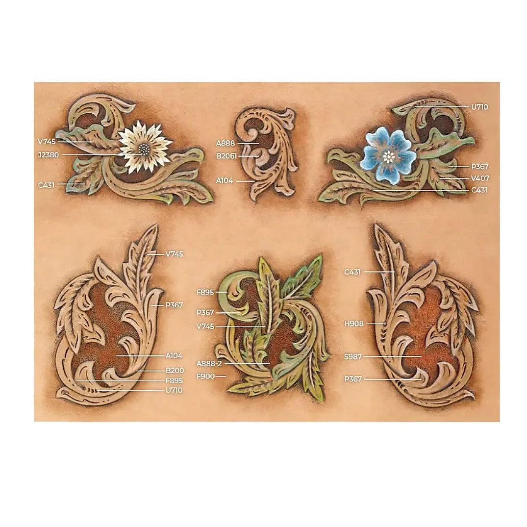 Patrones de trazado facil reutilizables - La Tendeta del Cuero