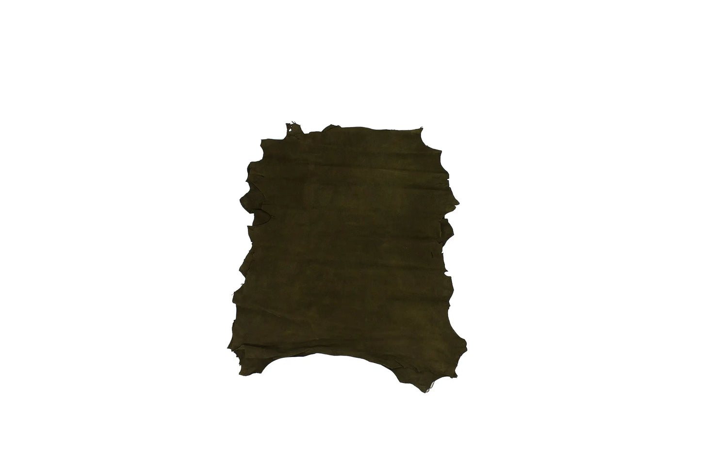 Piel de ante verde camuflaje La Tendeta del Cuero