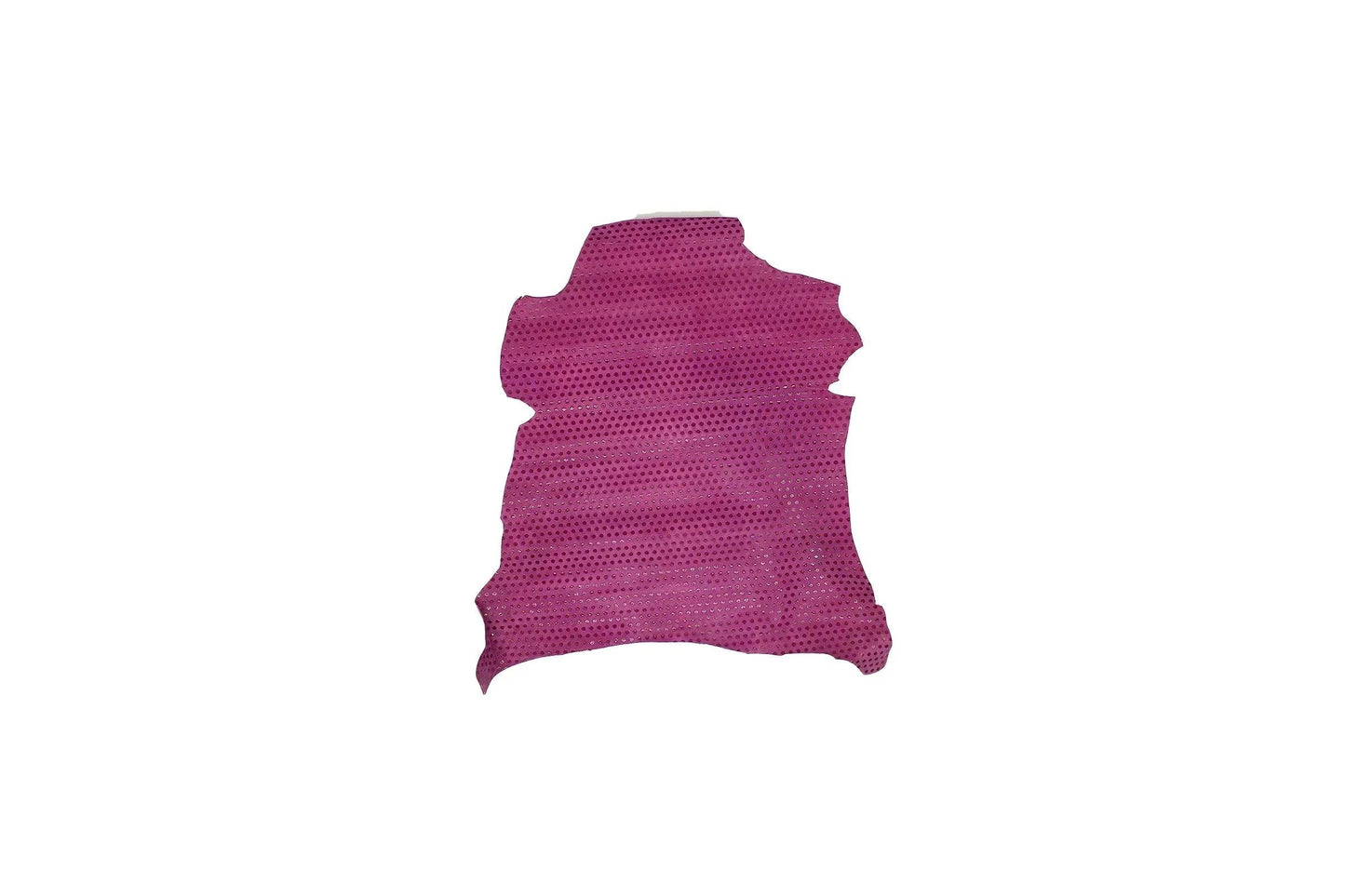 Piel de fantasia lunares fucsia - La Tendeta del Cuero