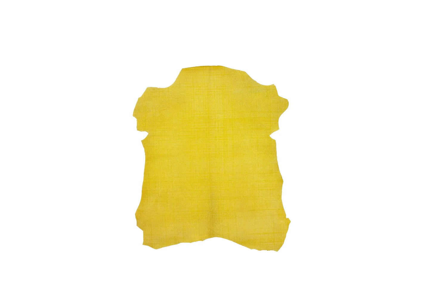 Piel de grabado lagarto mostaza - La Tendeta del Cuero