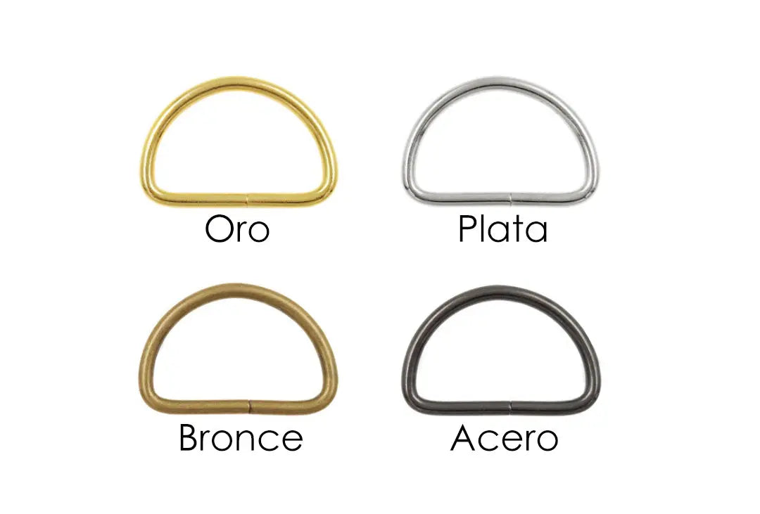 Piquetes o anillas en D pack 20 uds. - La Tendeta del Cuero