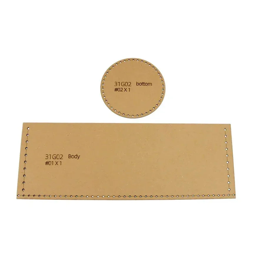 Plantilla bote de lapices - La Tendeta del Cuero