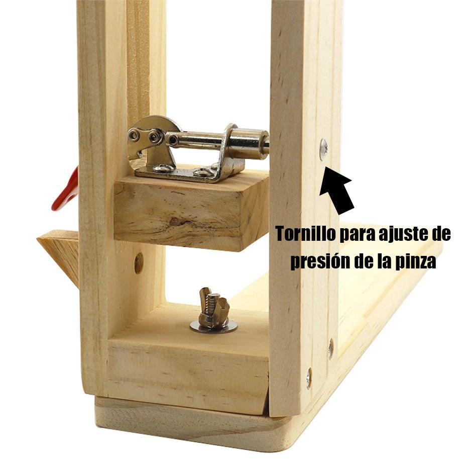 Prensa para coser cuero