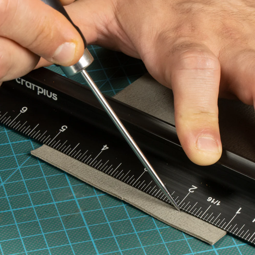 Punzon largo acero inoxidable Ivan Leathercraft