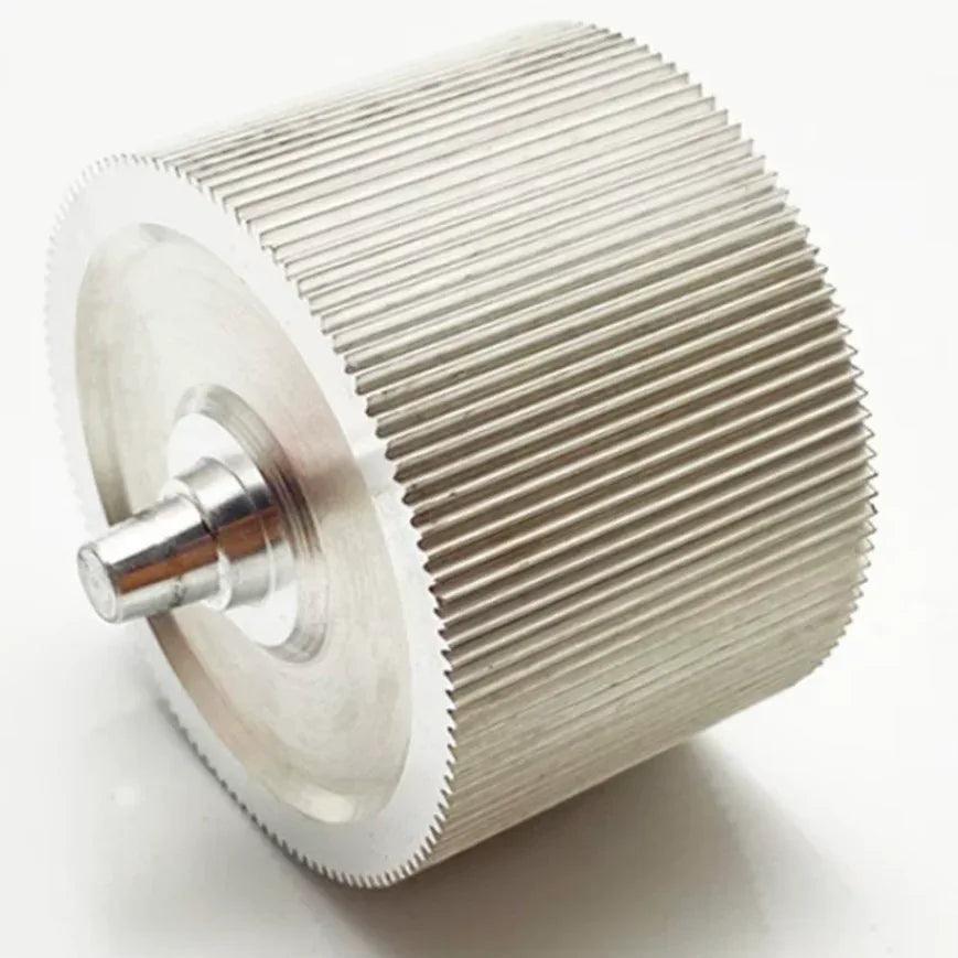 Rodillo metalico para tintar cantos ajustable - La Tendeta del Cuero