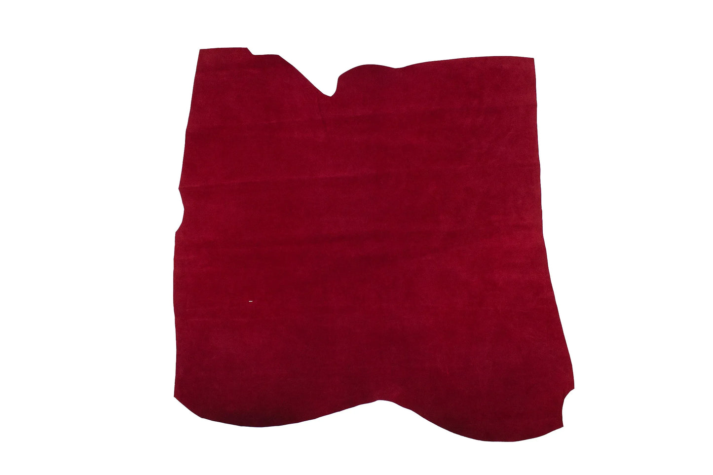 Piel de serraje afelpado cirera CONTINUIDAD - La Tendeta del Cuero